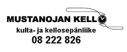 Kelloliike Mustanojan Kello Oy logo